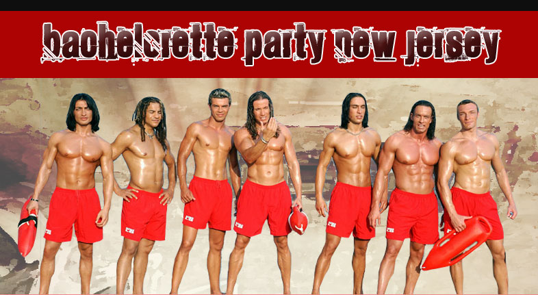 Bachelorette party New Jersey male strippers show photo.